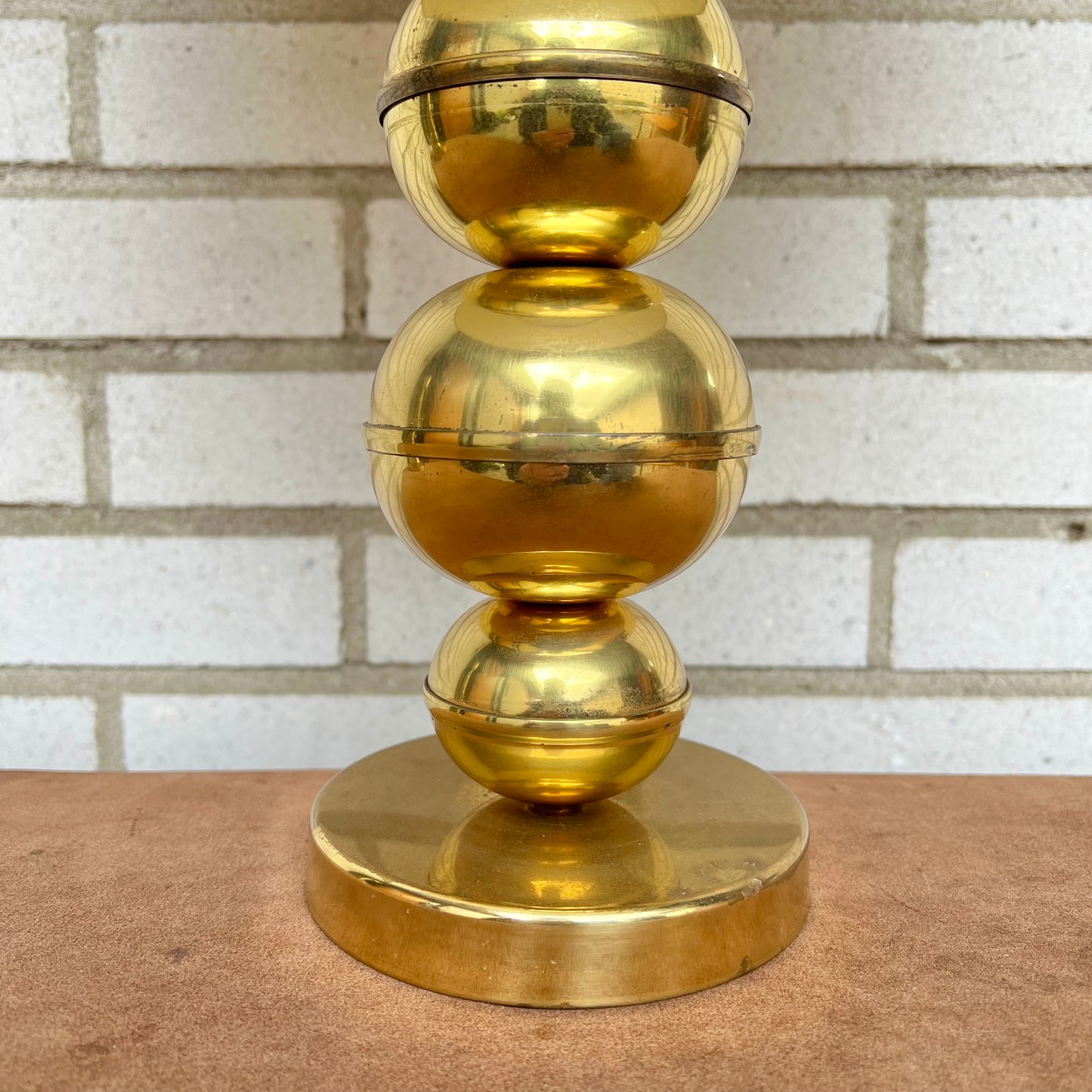 Table lamp in brass by Boréns Borås