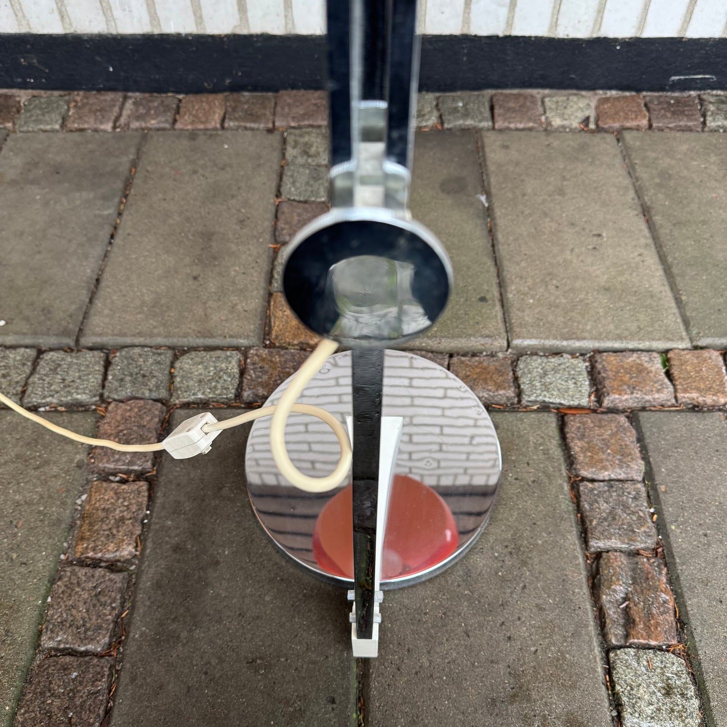 Space-age golvlampa från Sölken Leuchten, 1970-tal