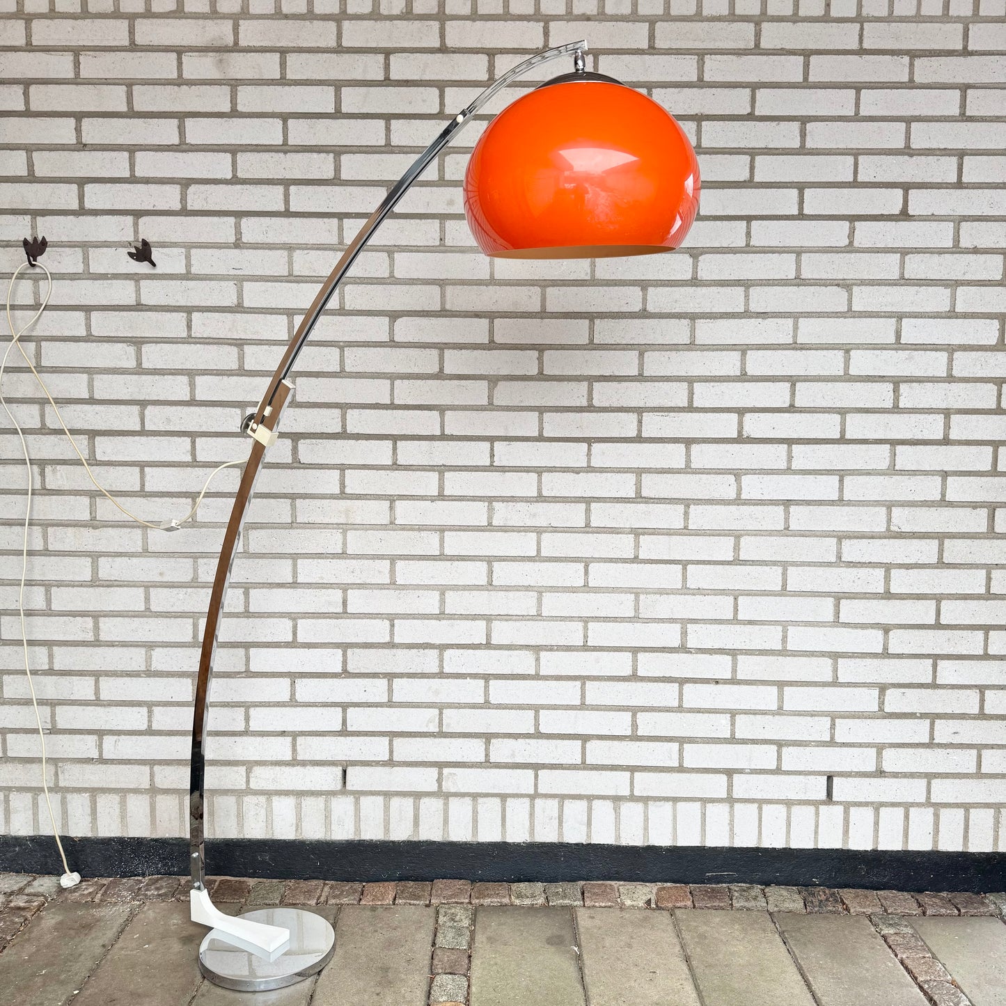 Space-age golvlampa från Sölken Leuchten, 1970-tal