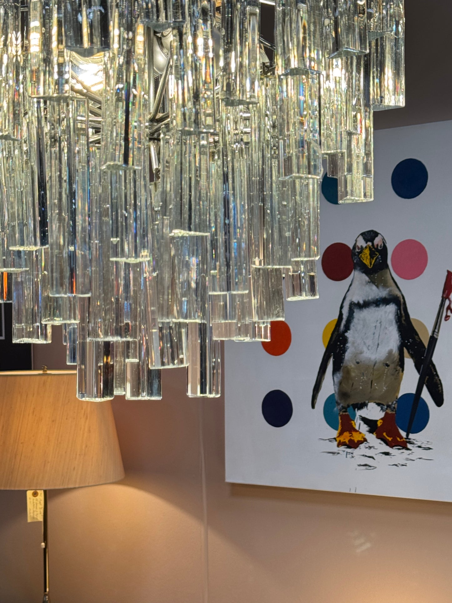 Modell ”Trilobo” i muranoglass av Paolo Venini för Venini