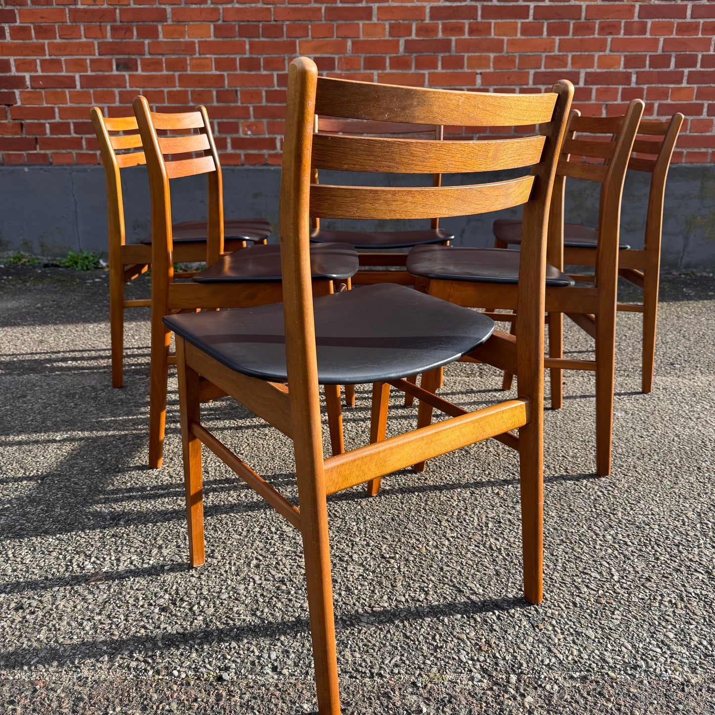 Set med 6st stolar från SAX Møbelfabrik