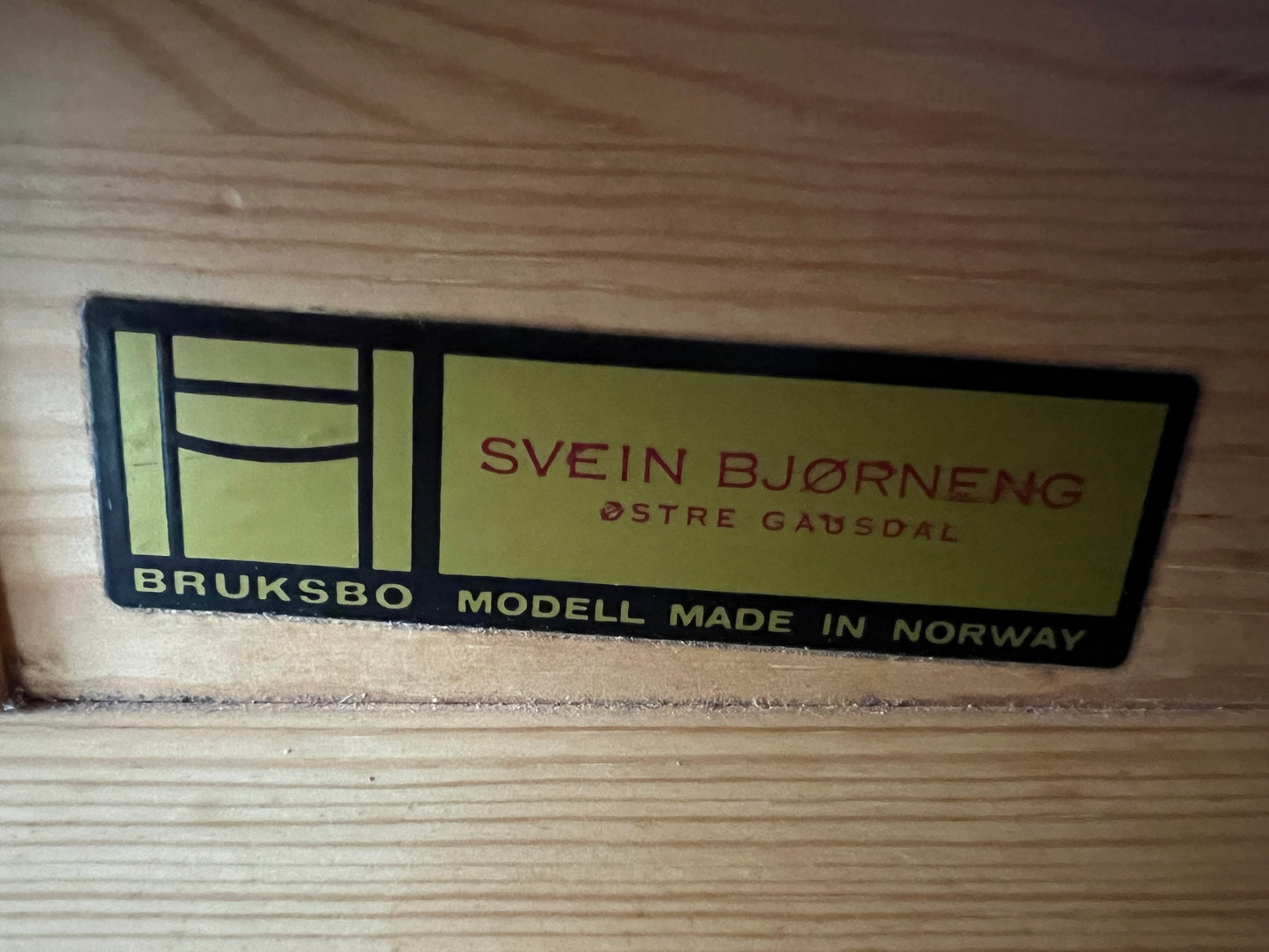 Easy chair by Svein Bjørneng by Bruksbo