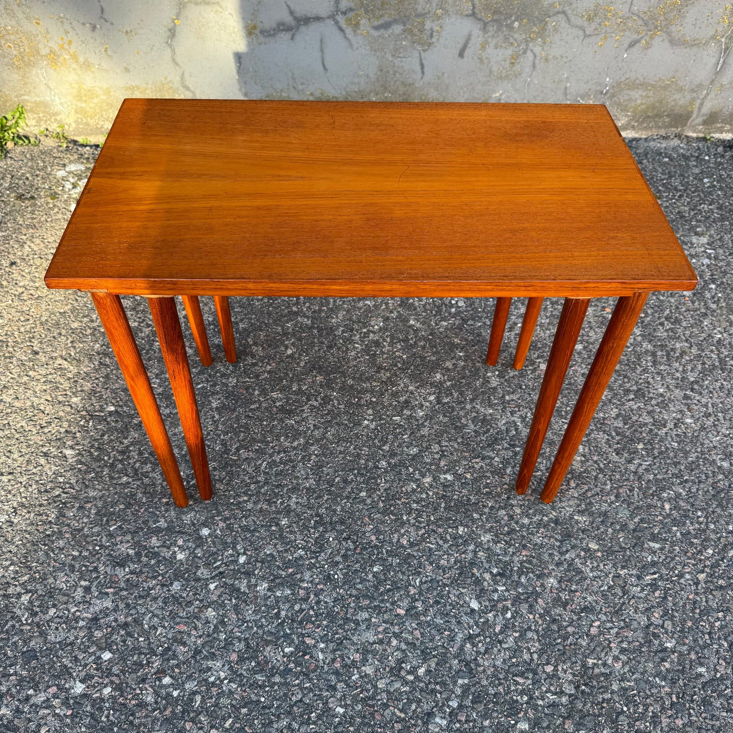 Satsbord i teak