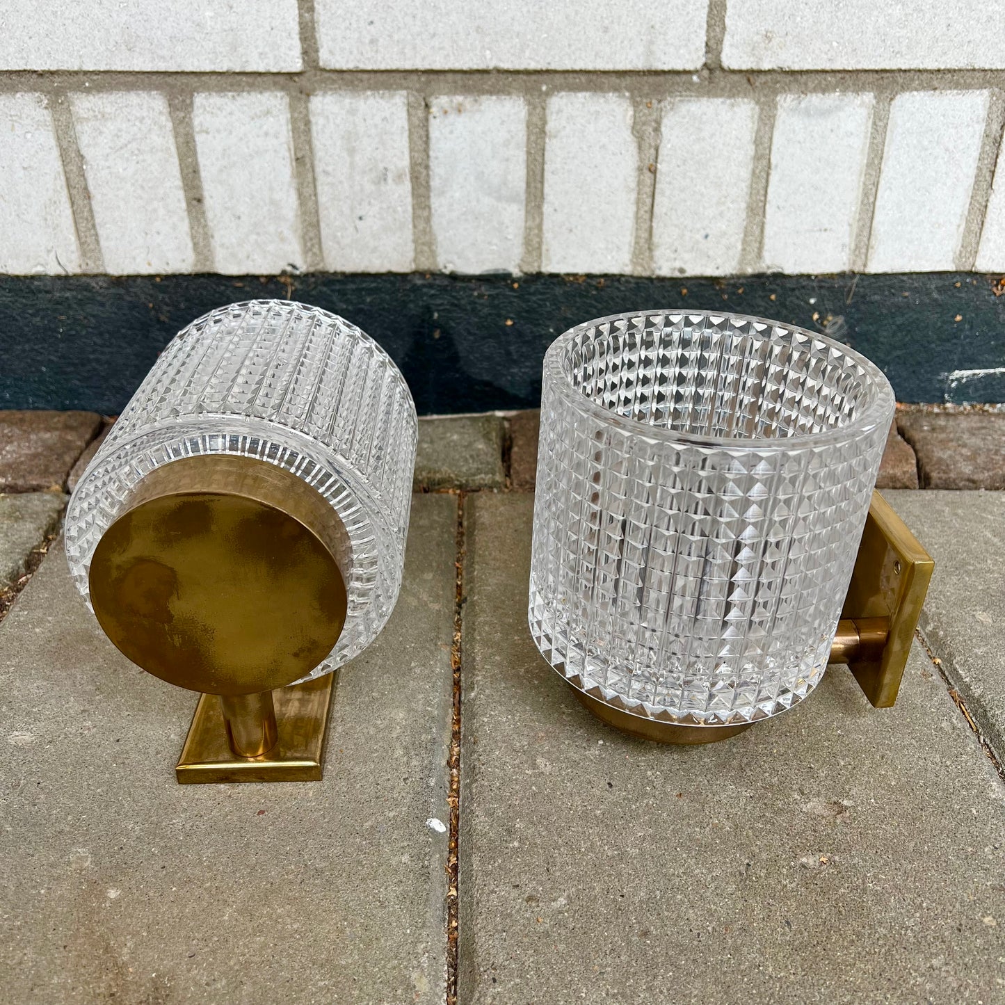 Pair of wall lamps by Carl Fagerlund