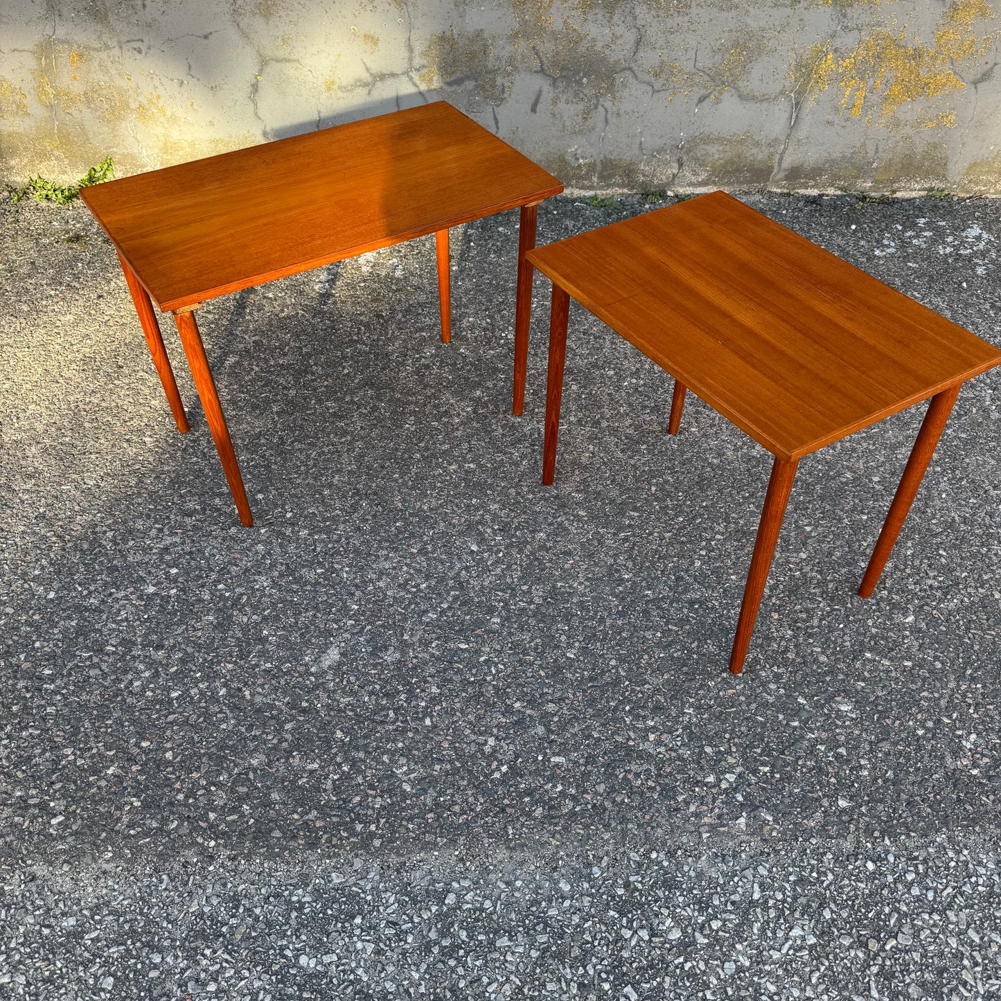 Satsbord i teak