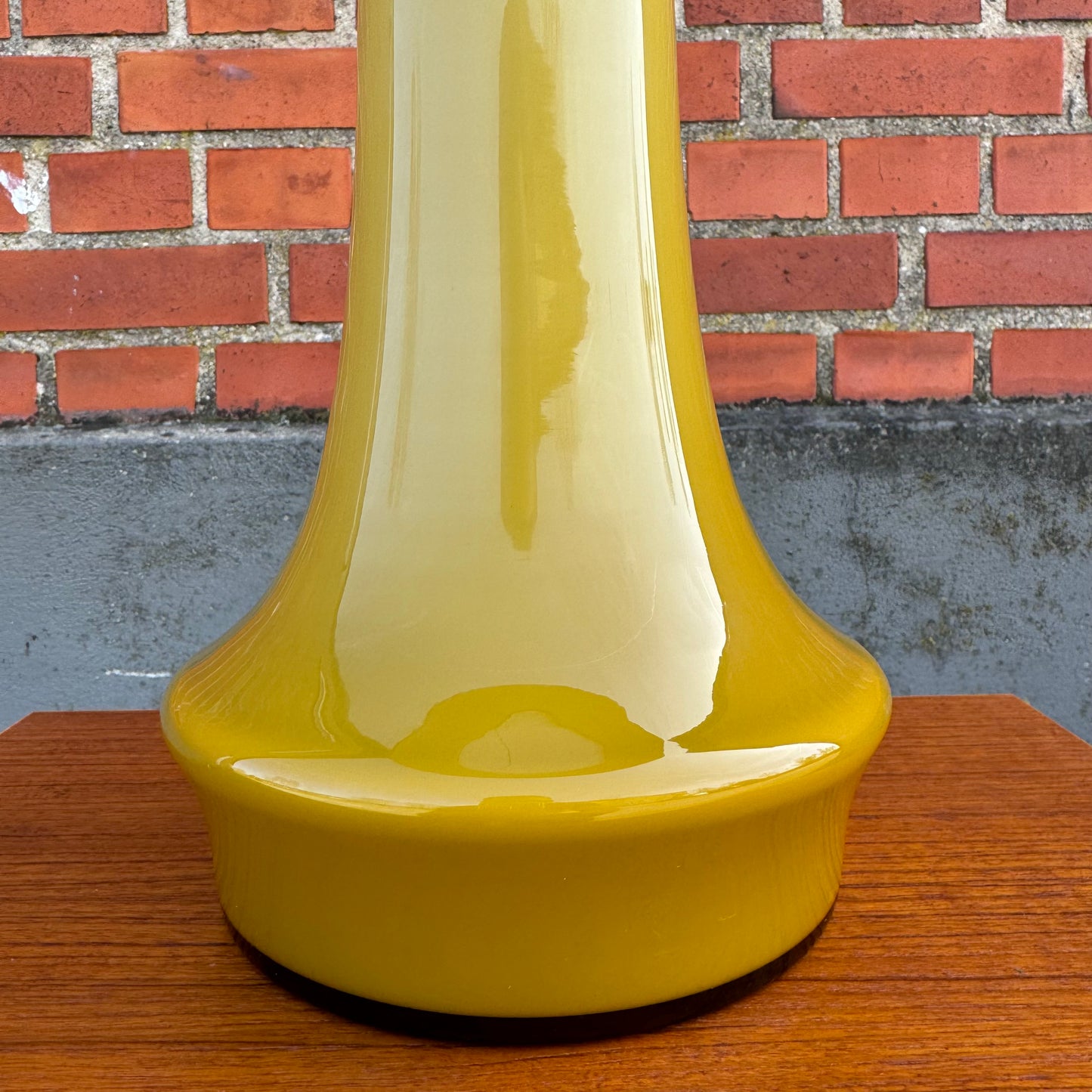 1960s Table lamp in glas