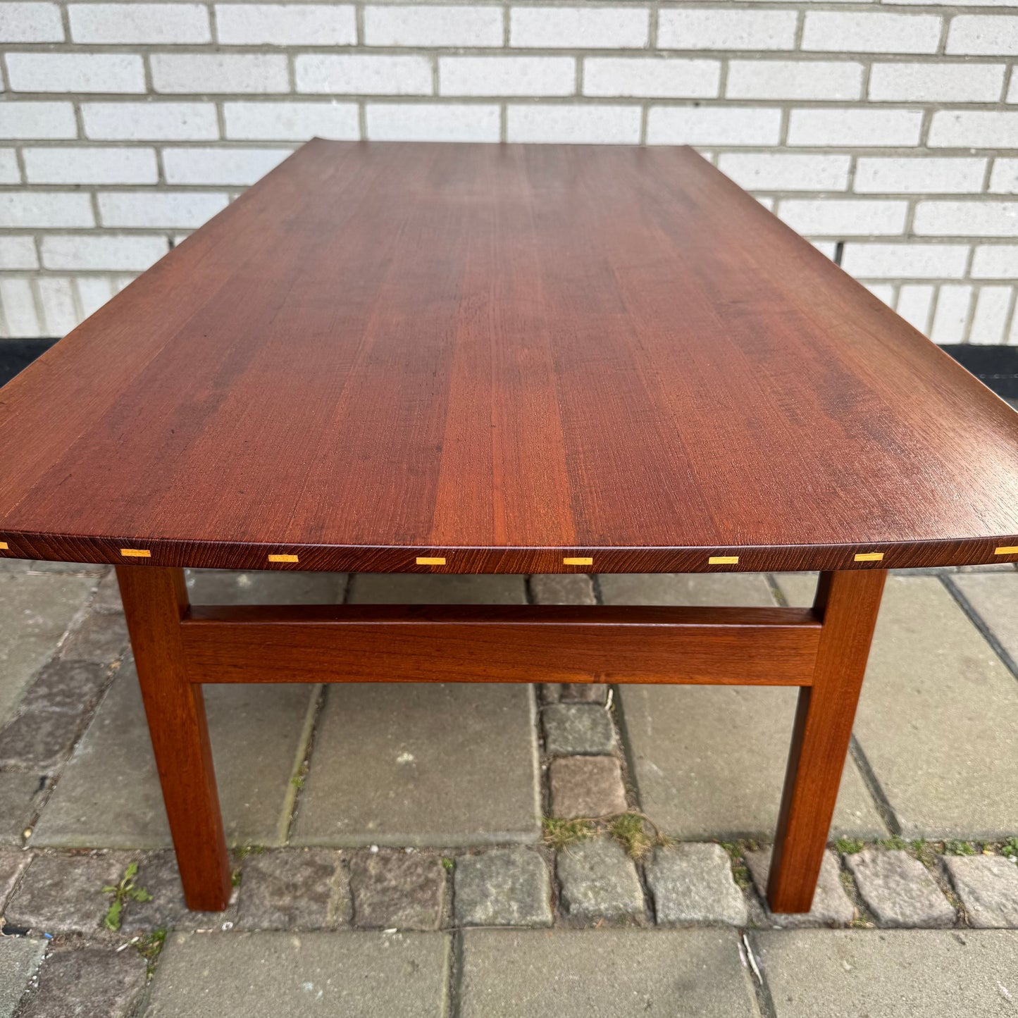 Soffbord i massivt teak av Tove & Edvard Kindt Larsen