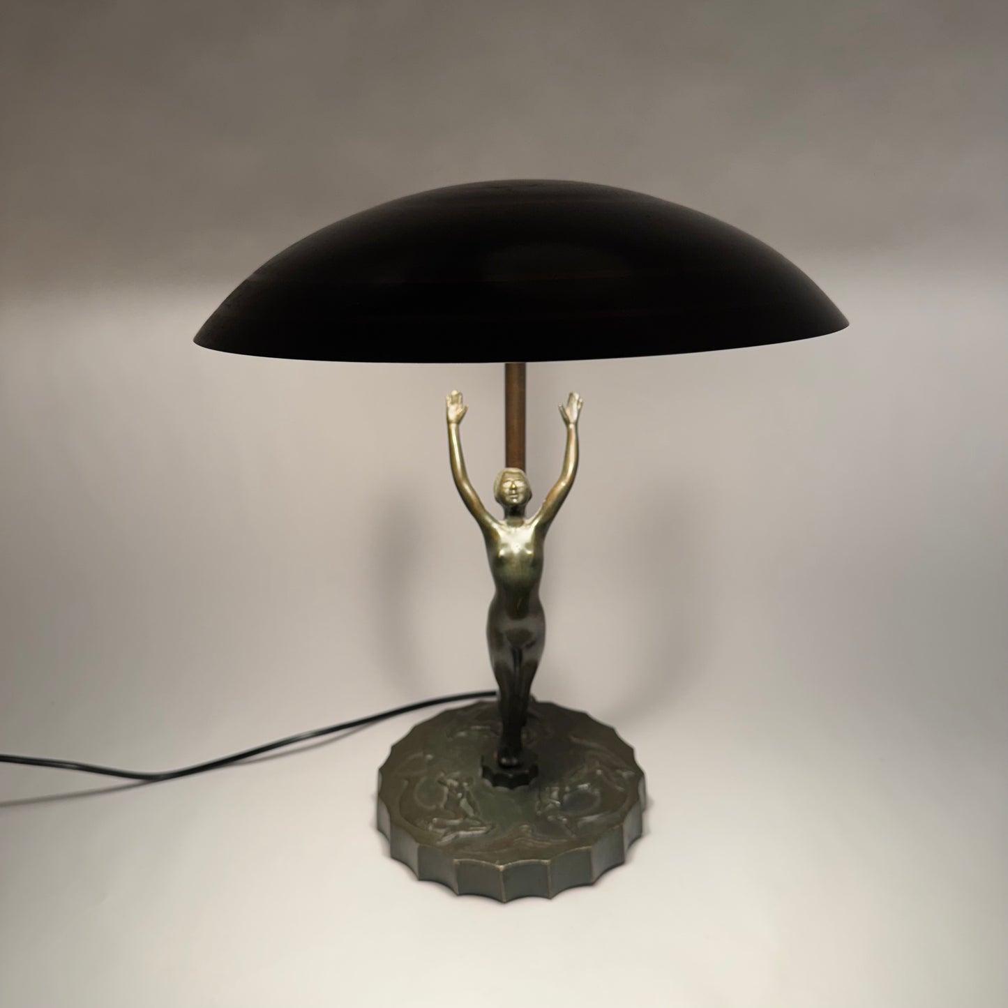 Bordslampa från Malmö Metallvarufabrik