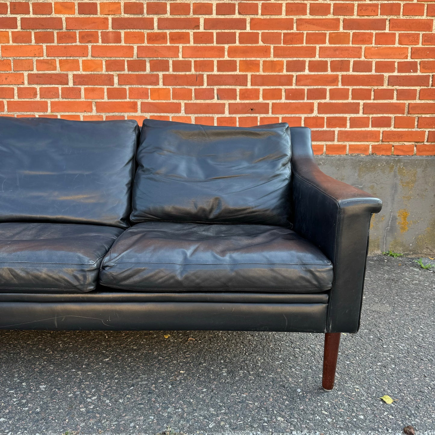 2-sits och 3-sits soffa i skinn