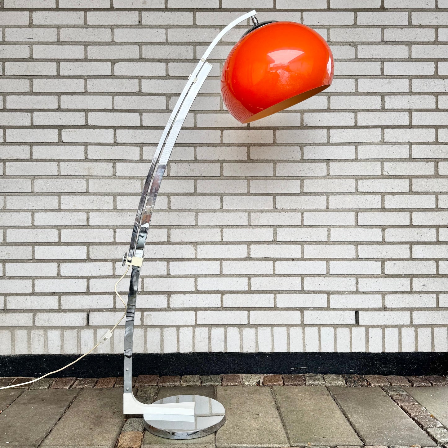 Space-age golvlampa från Sölken Leuchten, 1970-tal