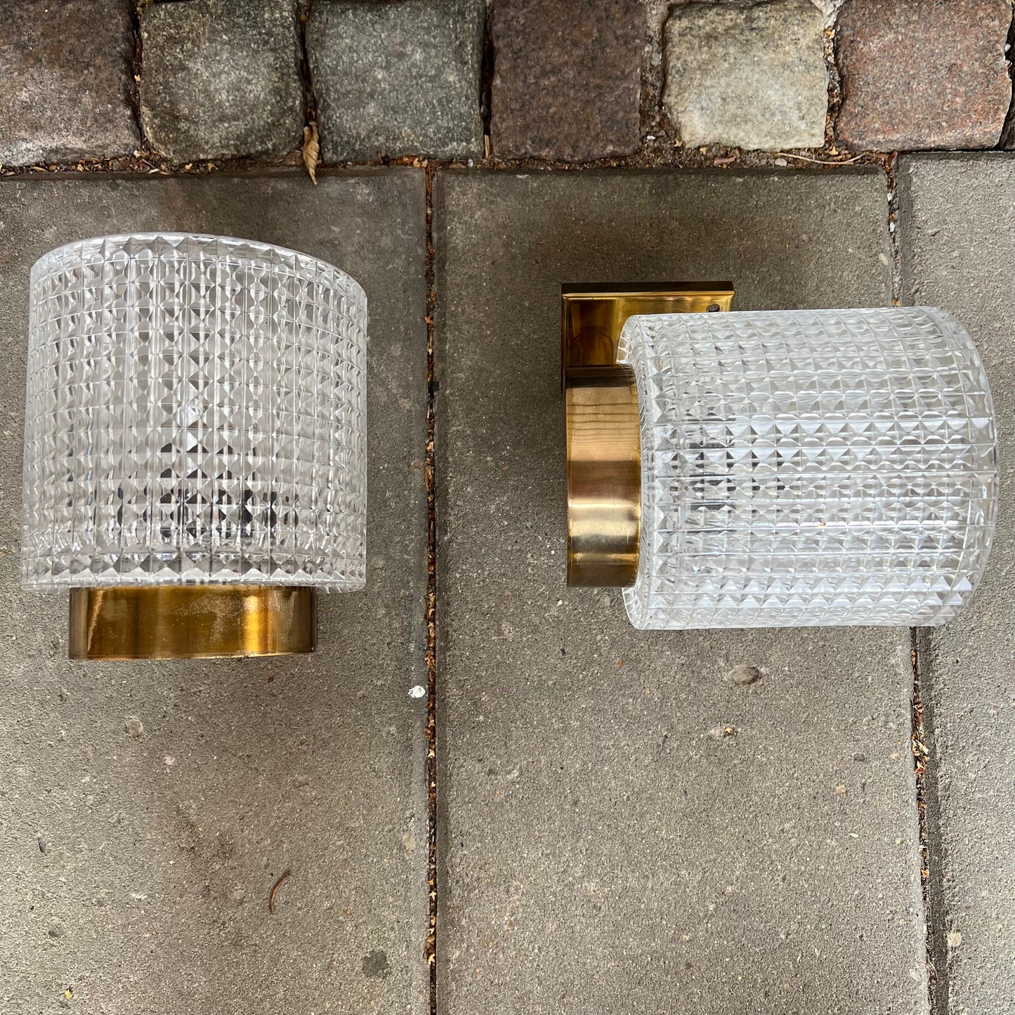 Pair of wall lamps by Carl Fagerlund