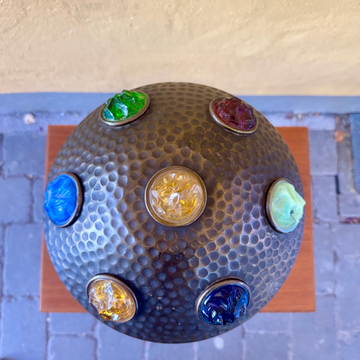Bordslampa i jugendstil