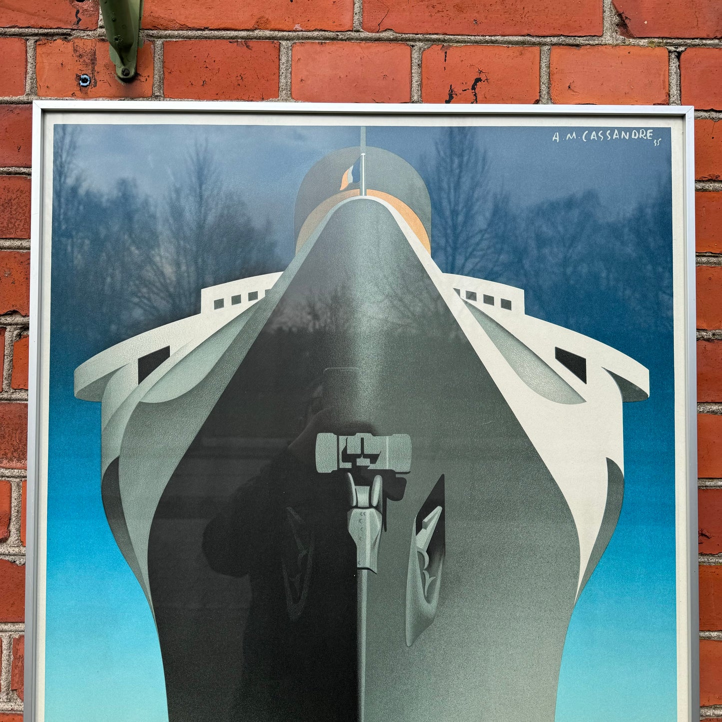 ADOLPHE MOURON CASSANDRE, färglitografisk affisch "Normandie"