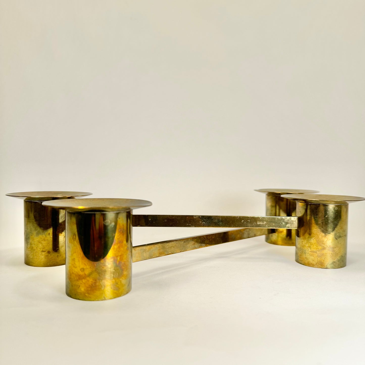 Pair of rare candle holders by Sigurd Persson