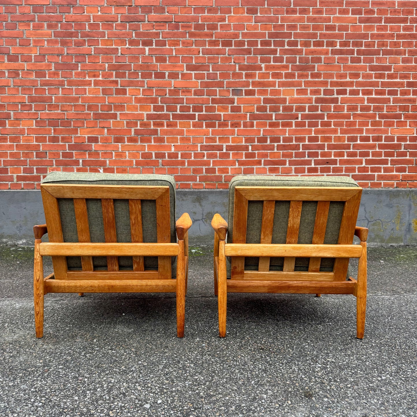 2st ”kolding” fåtöljer av Erik Wørtz