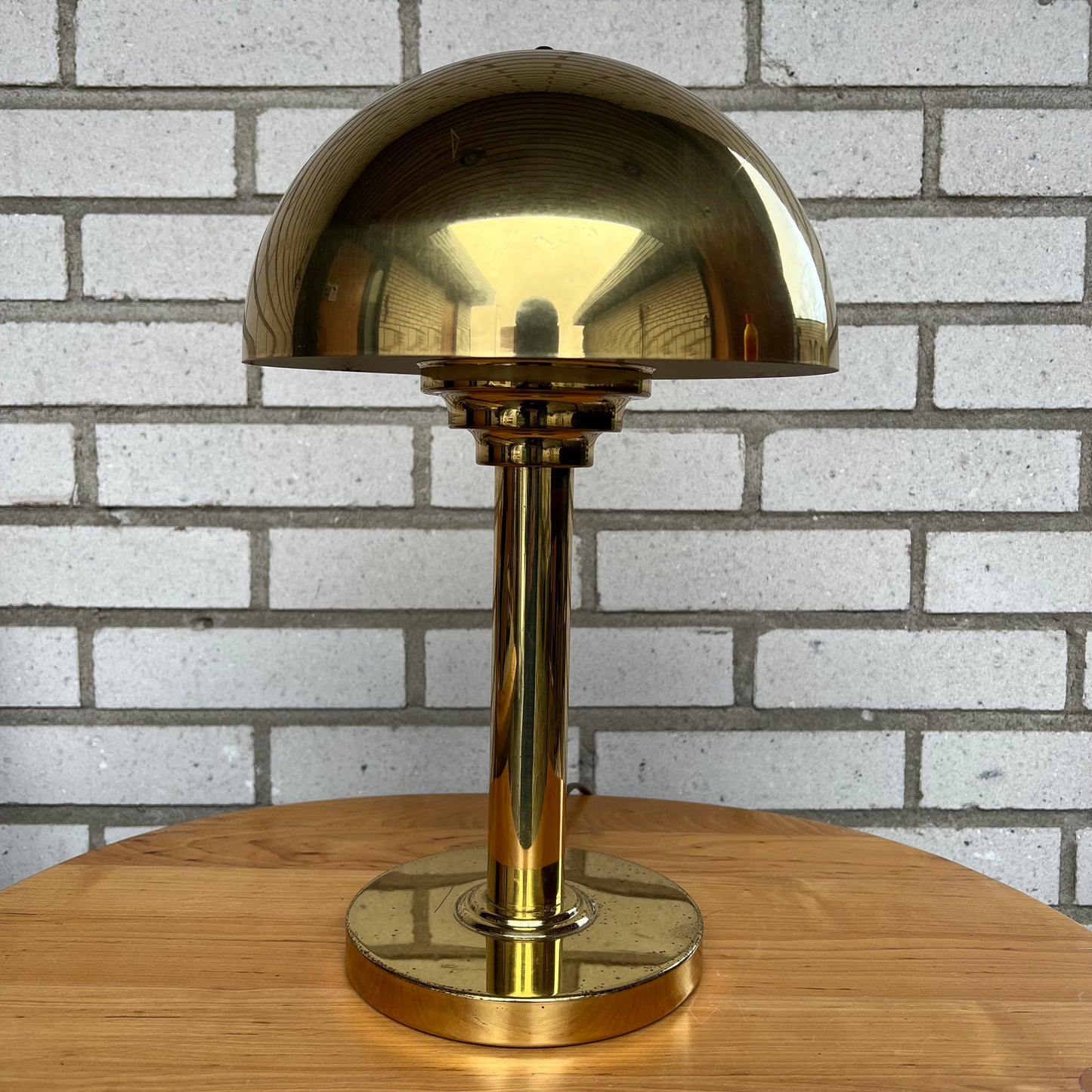 Table lamp in brass by WSB