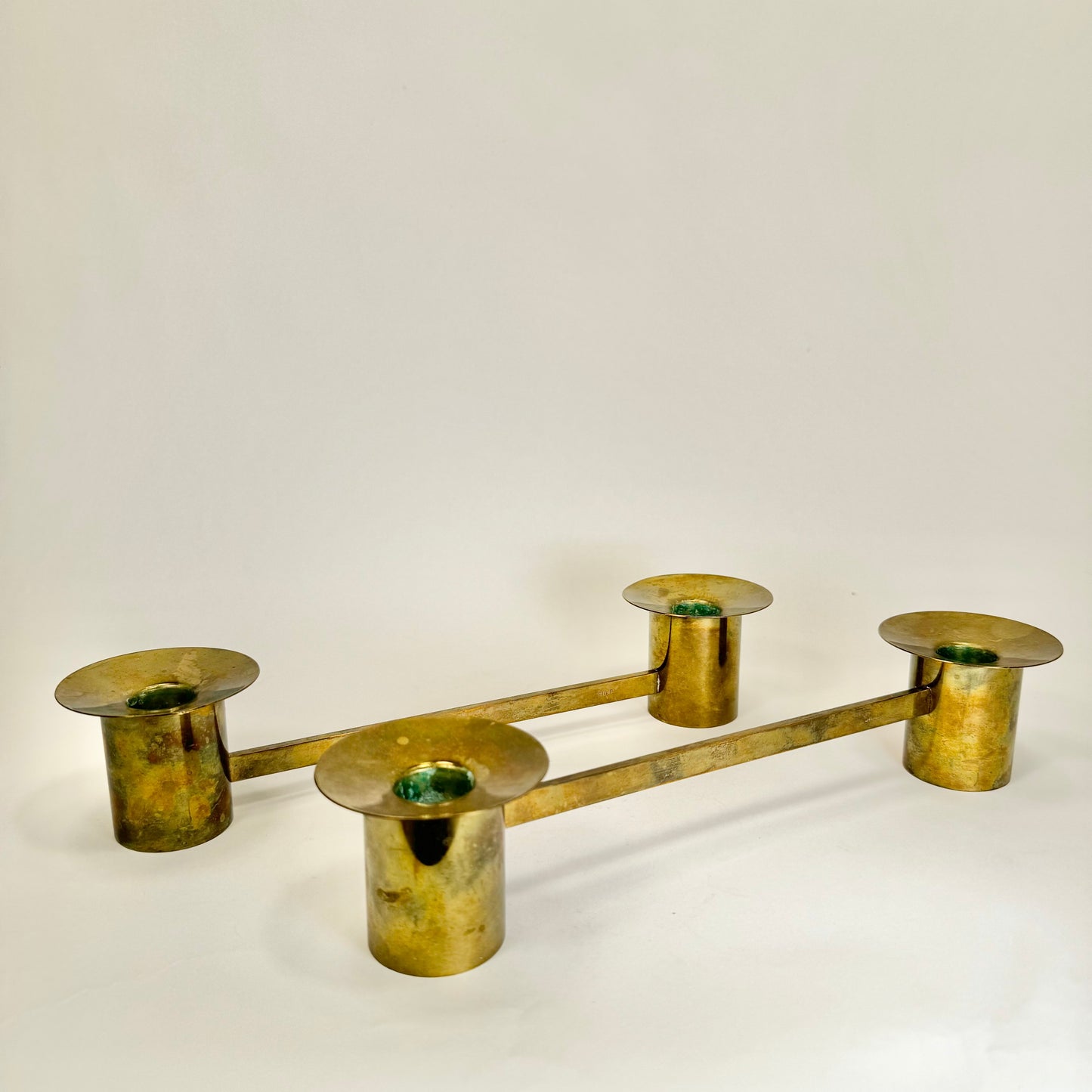Pair of rare candle holders by Sigurd Persson