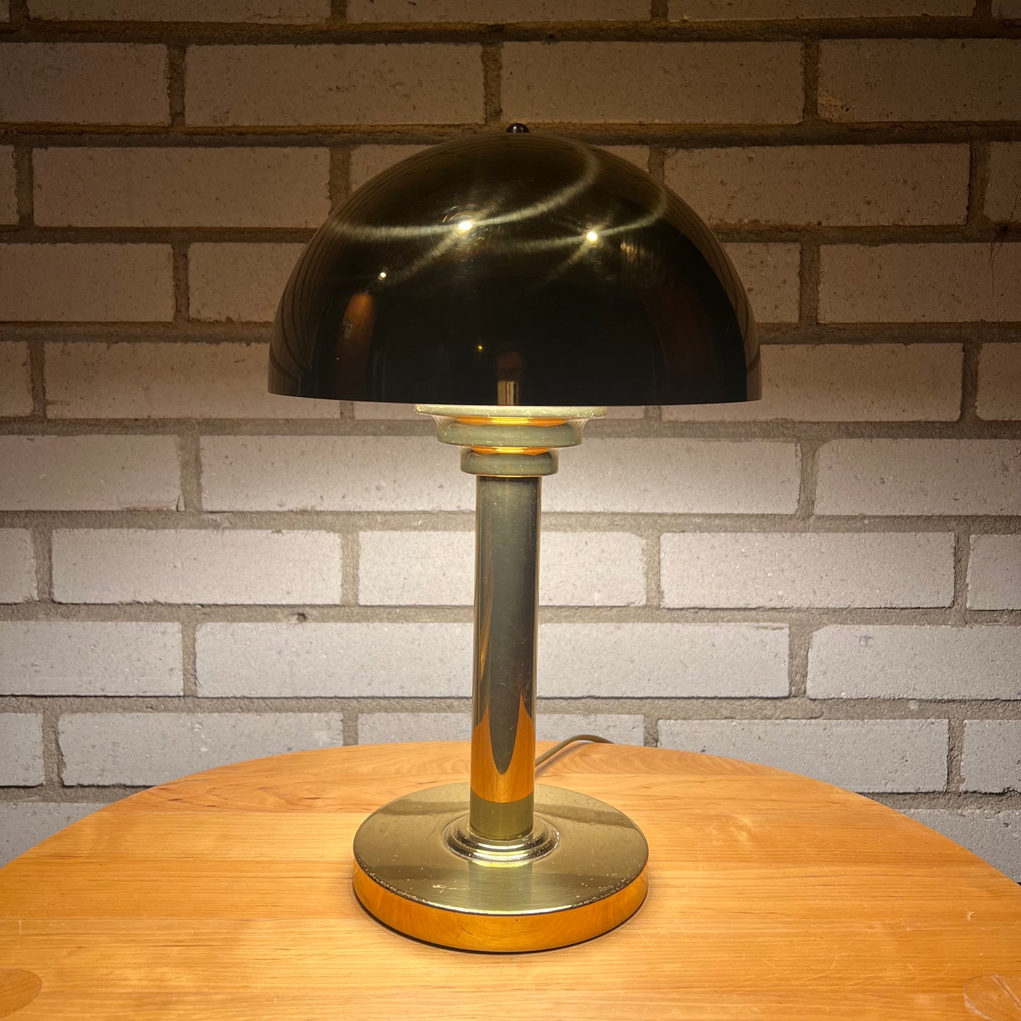 Table lamp in brass by WSB