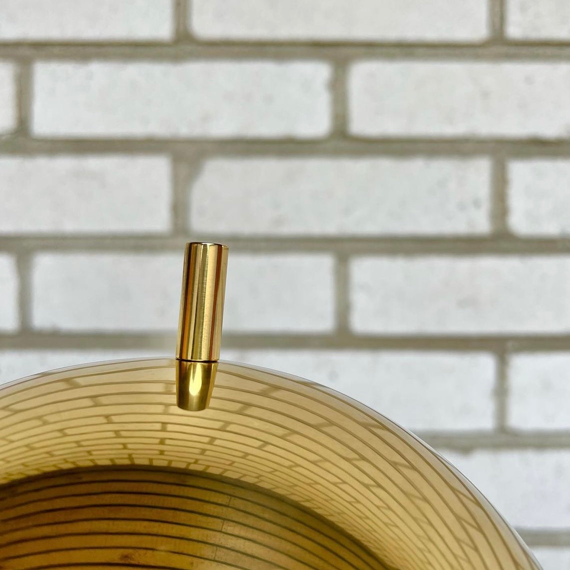 Brass floor lamp G-075 by Eje Ahlgren