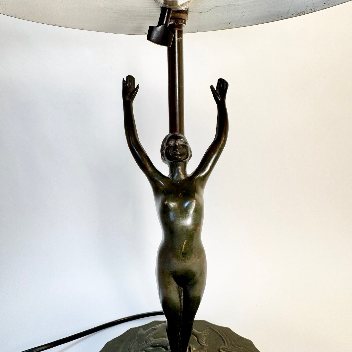 Bordslampa från Malmö Metallvarufabrik