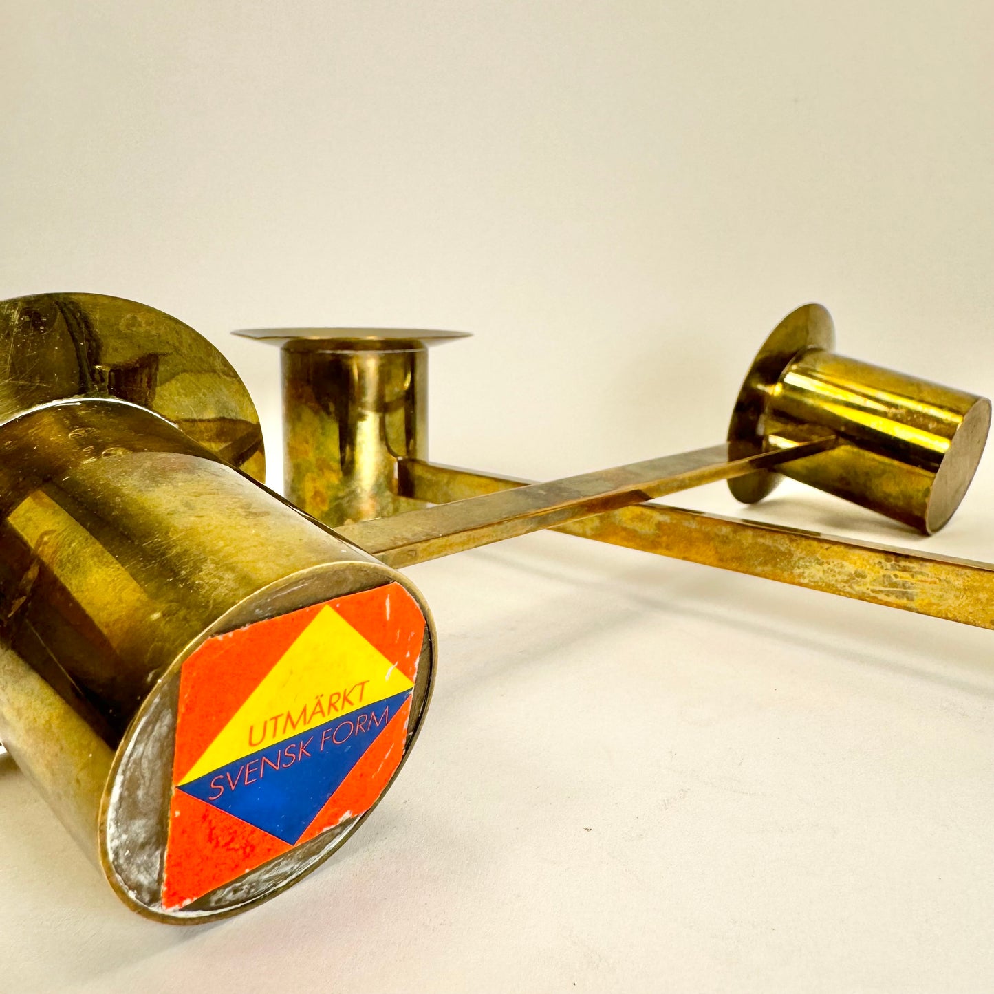 Pair of rare candle holders by Sigurd Persson