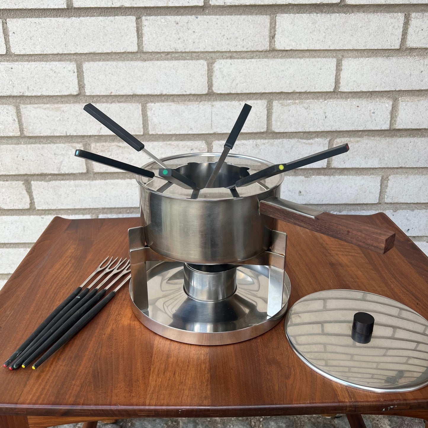 Danish Fondue Raclette with Stelton picks