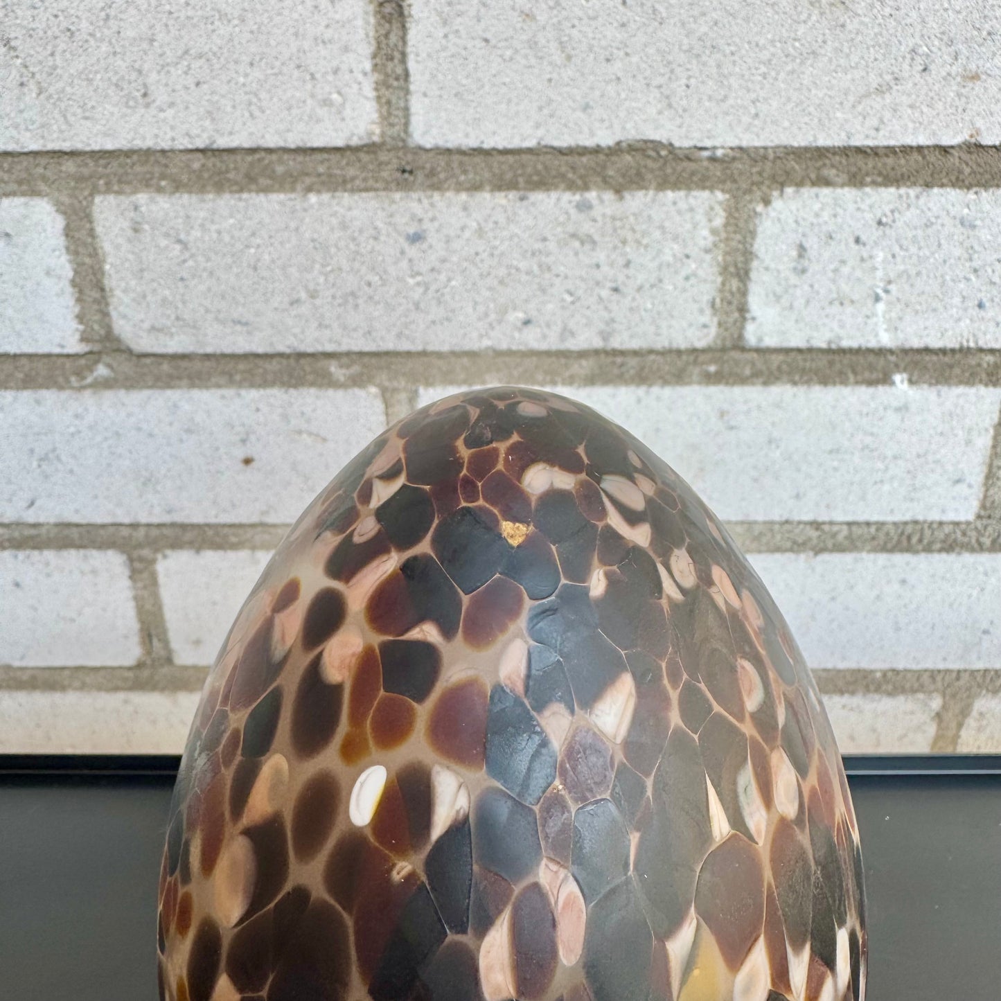 Skulptur i glas av Monica Backström för Boda
