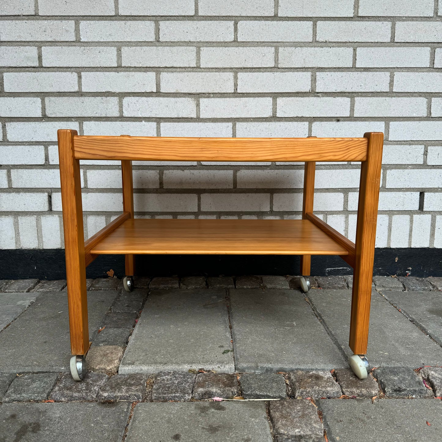 Side table in pine by Yngve Ekström