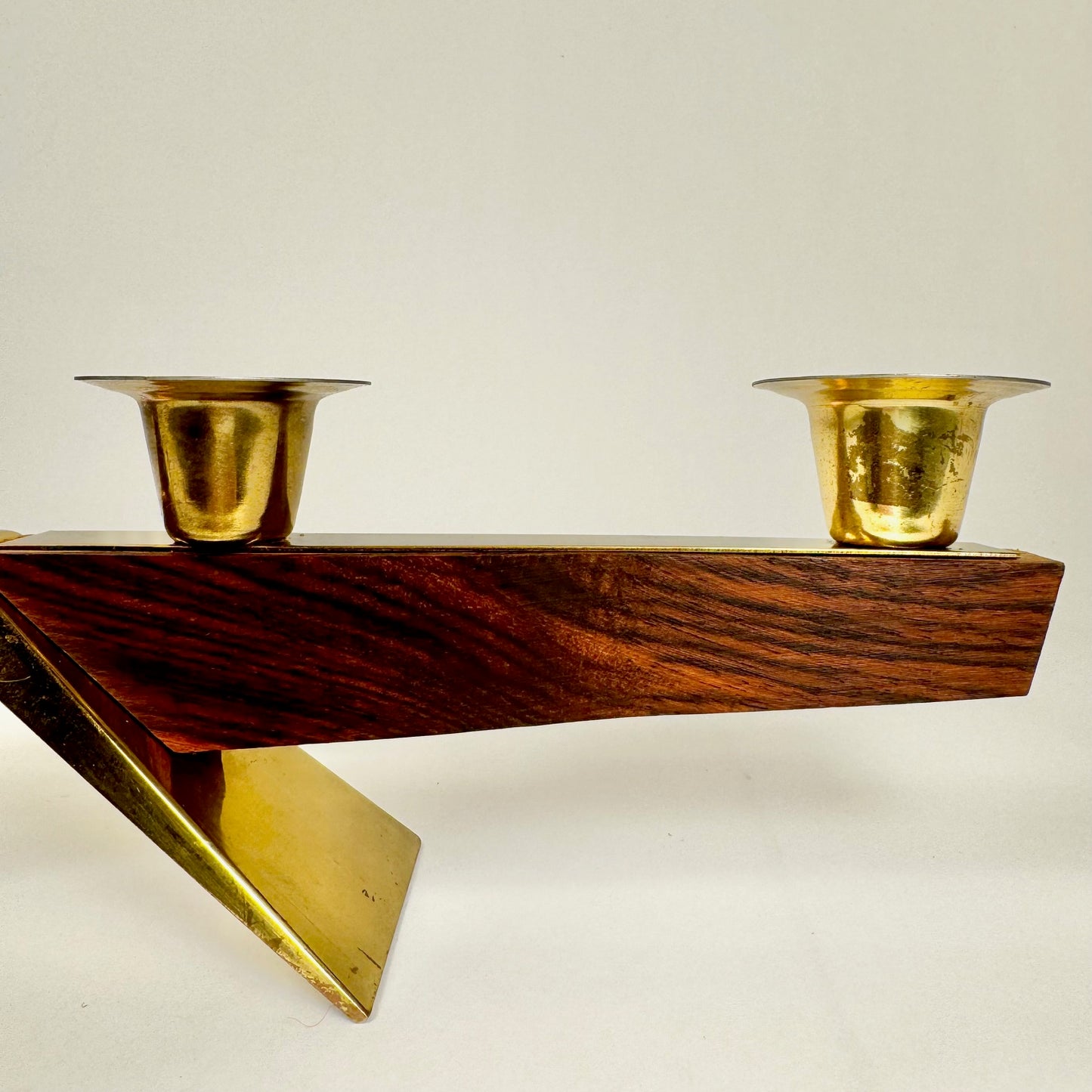 Mid century modern candle holder