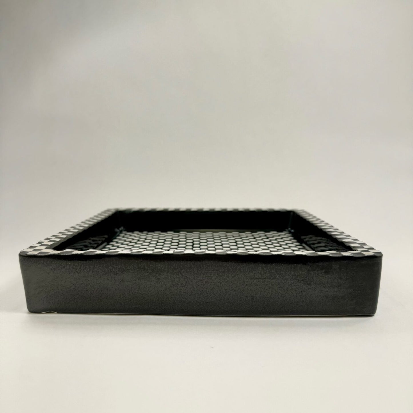 The “domino” Barrel/ashtray by Stig Lindberg