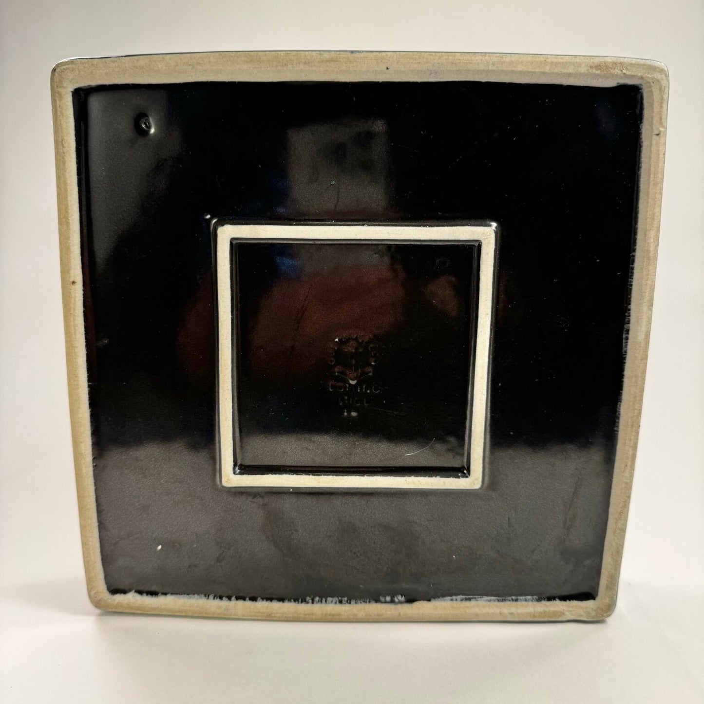 The “domino” Barrel/ashtray by Stig Lindberg