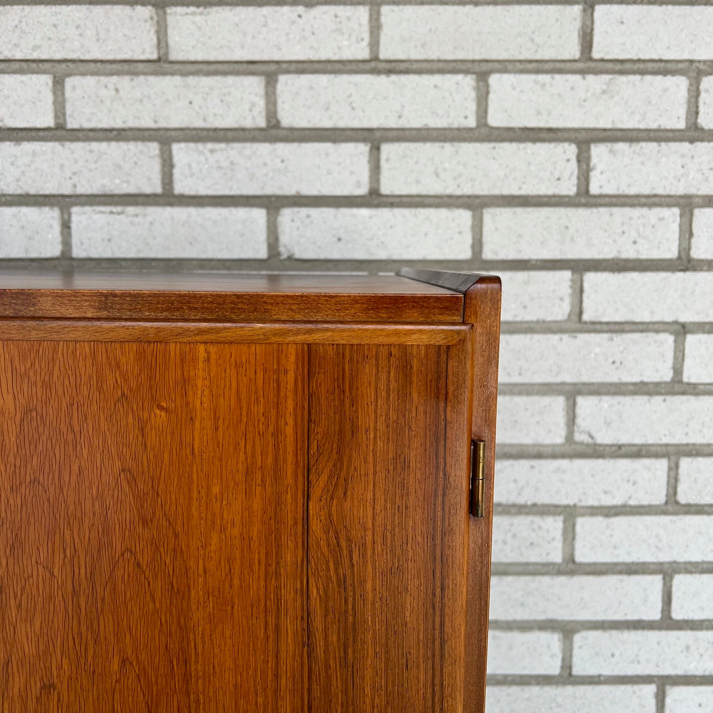 Bar cabinet with room for a fridge