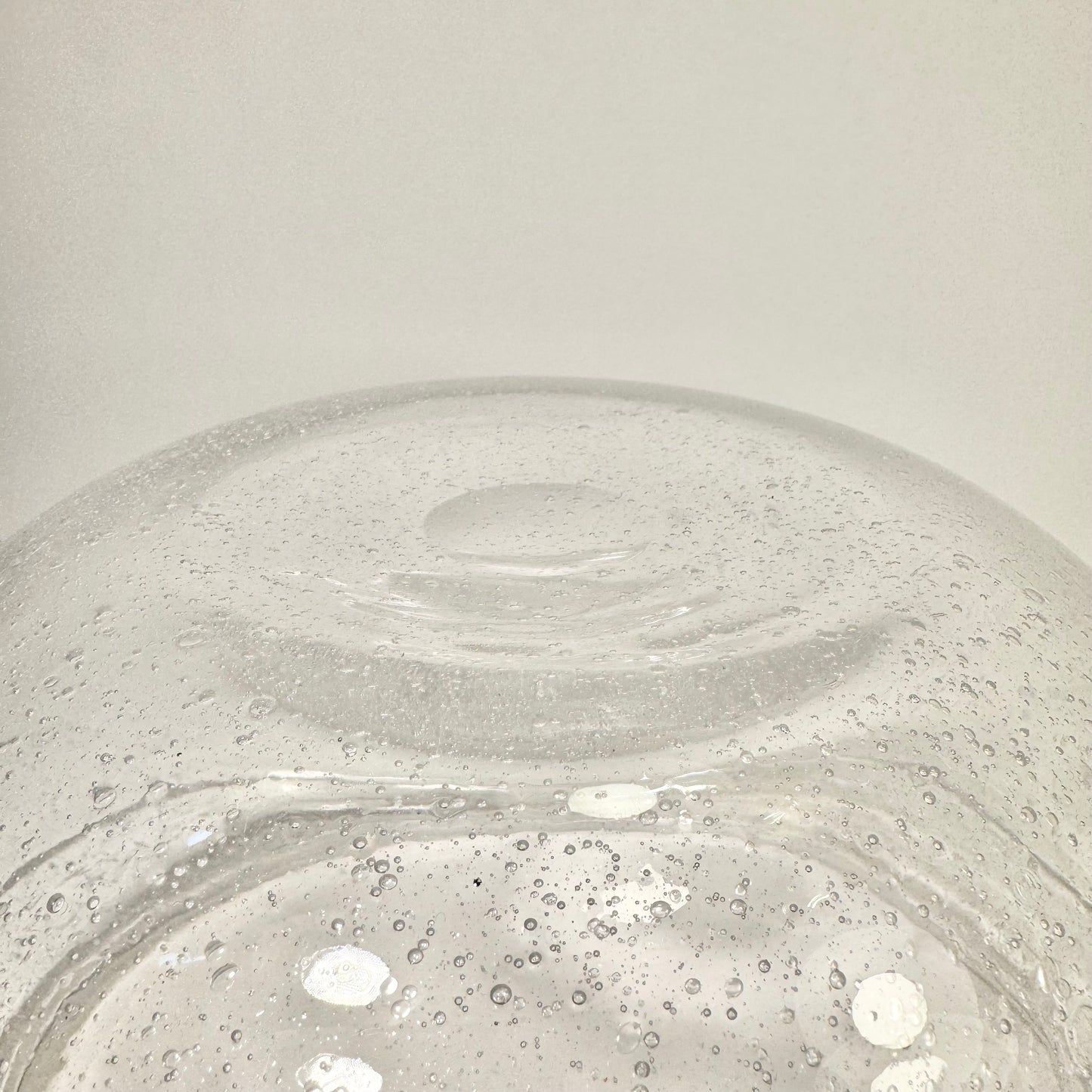 Skål av Erik Höglund för Boda glasbruk