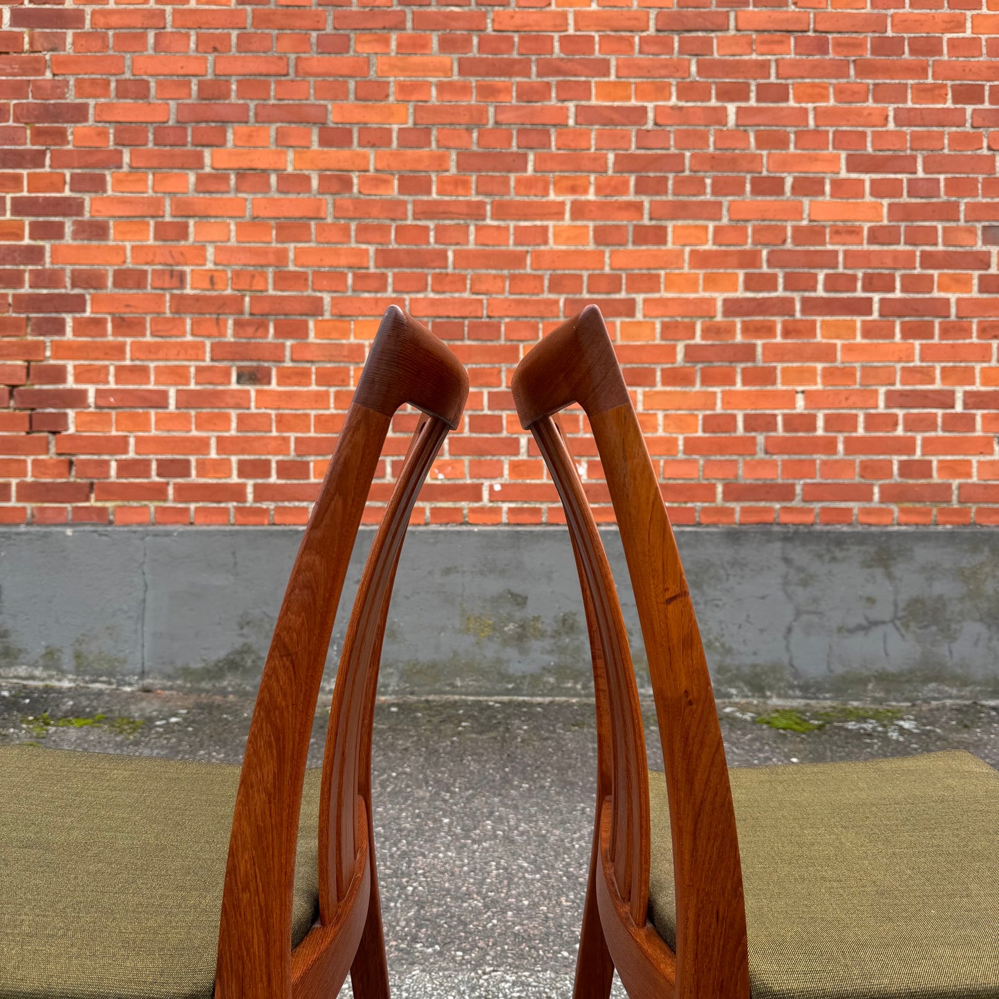 4st matstolar i teak