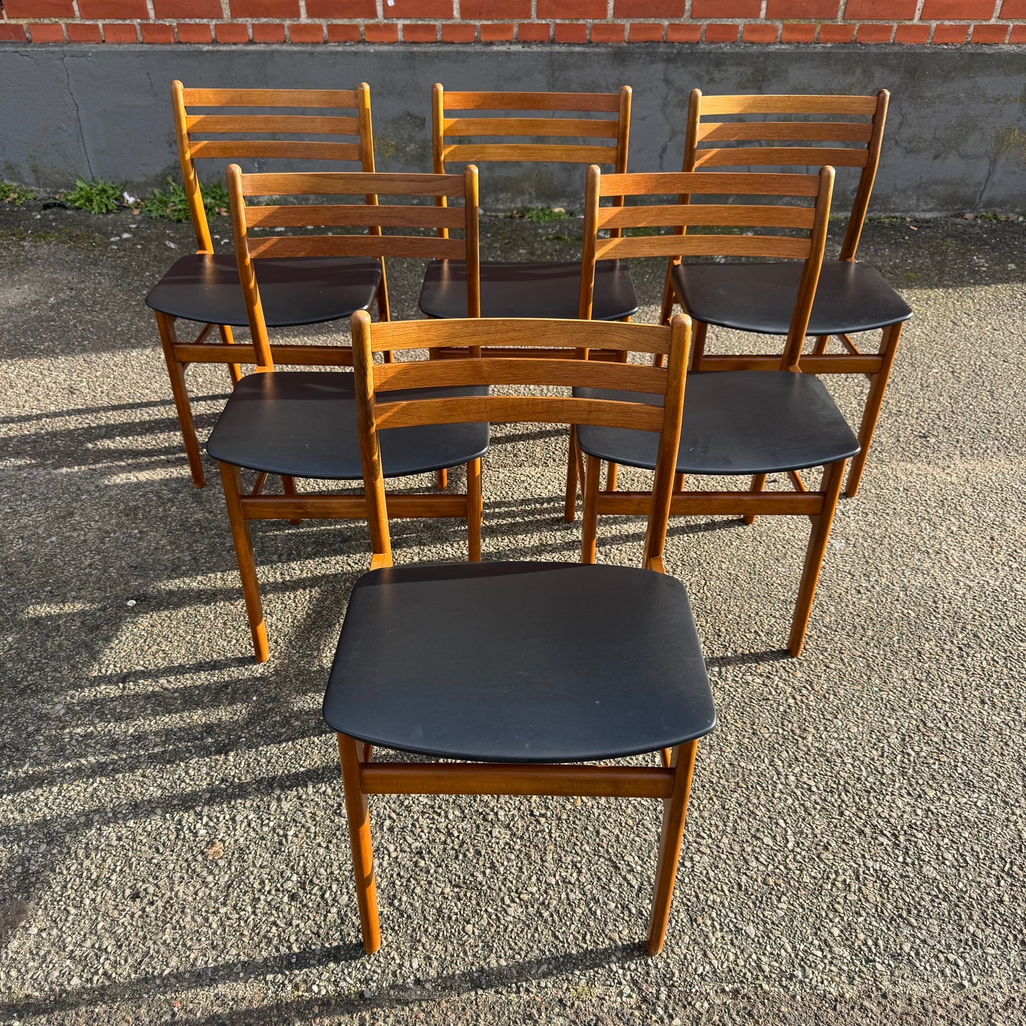 Set med 6st stolar från SAX Møbelfabrik