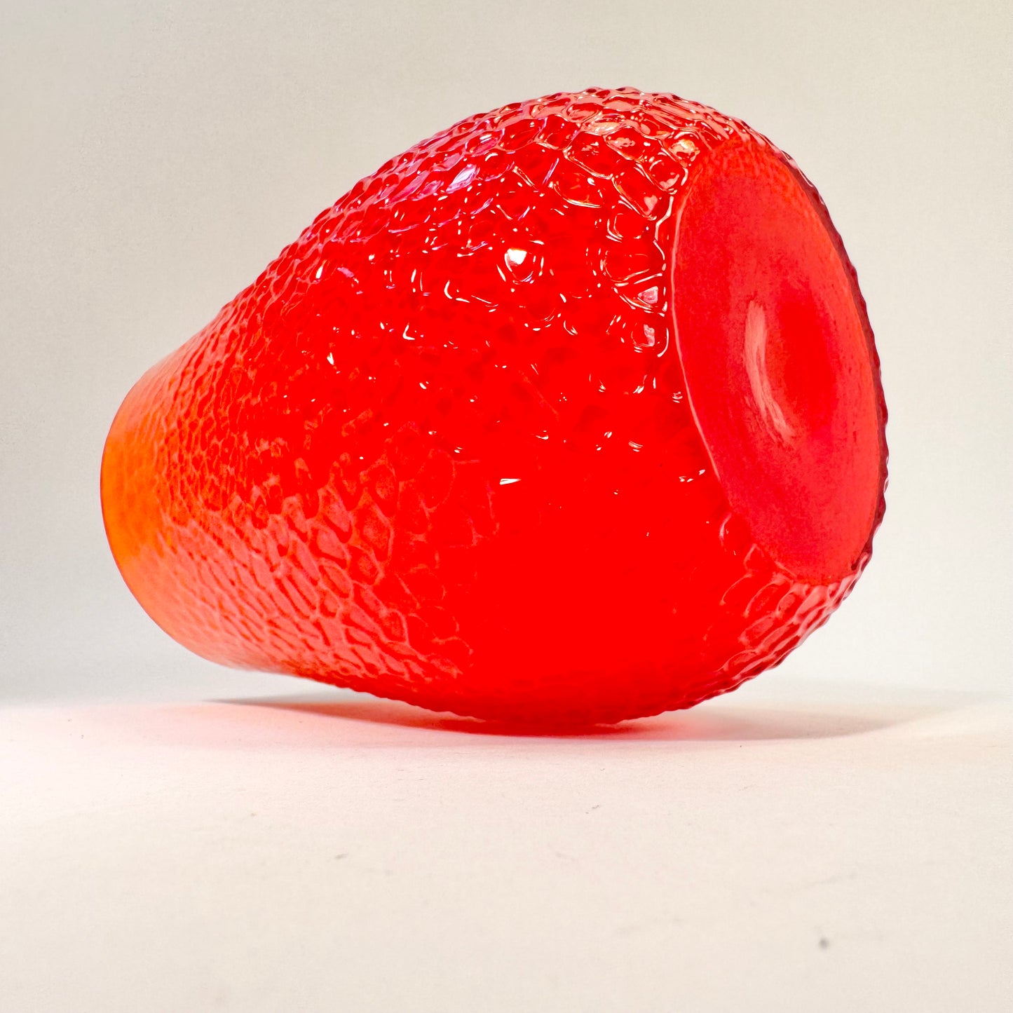 Orange vas från Elme glasbruk