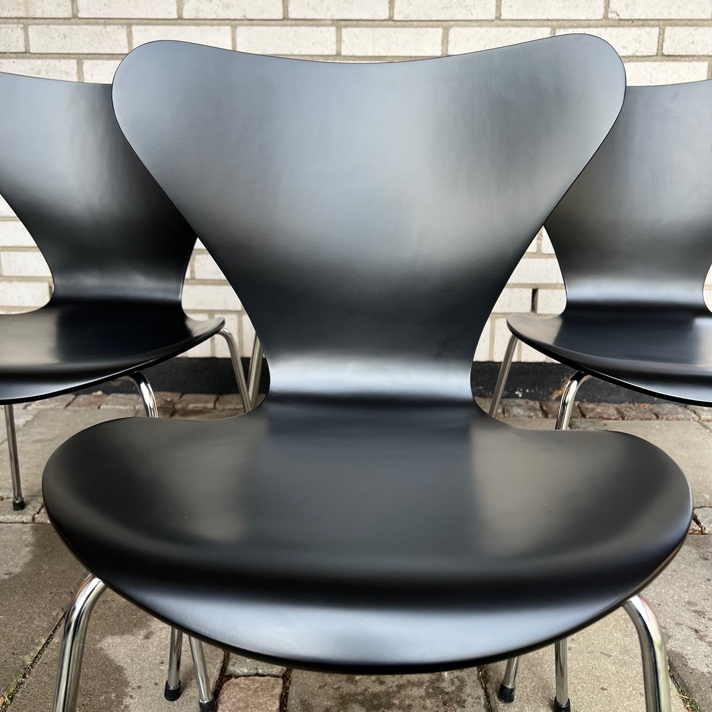 Set of 5 Series 7 by Arne Jacobsen for Fritz Hansen