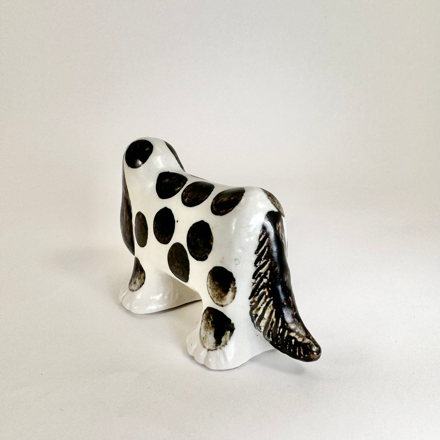 Dog in stoneware by Lisa Larson