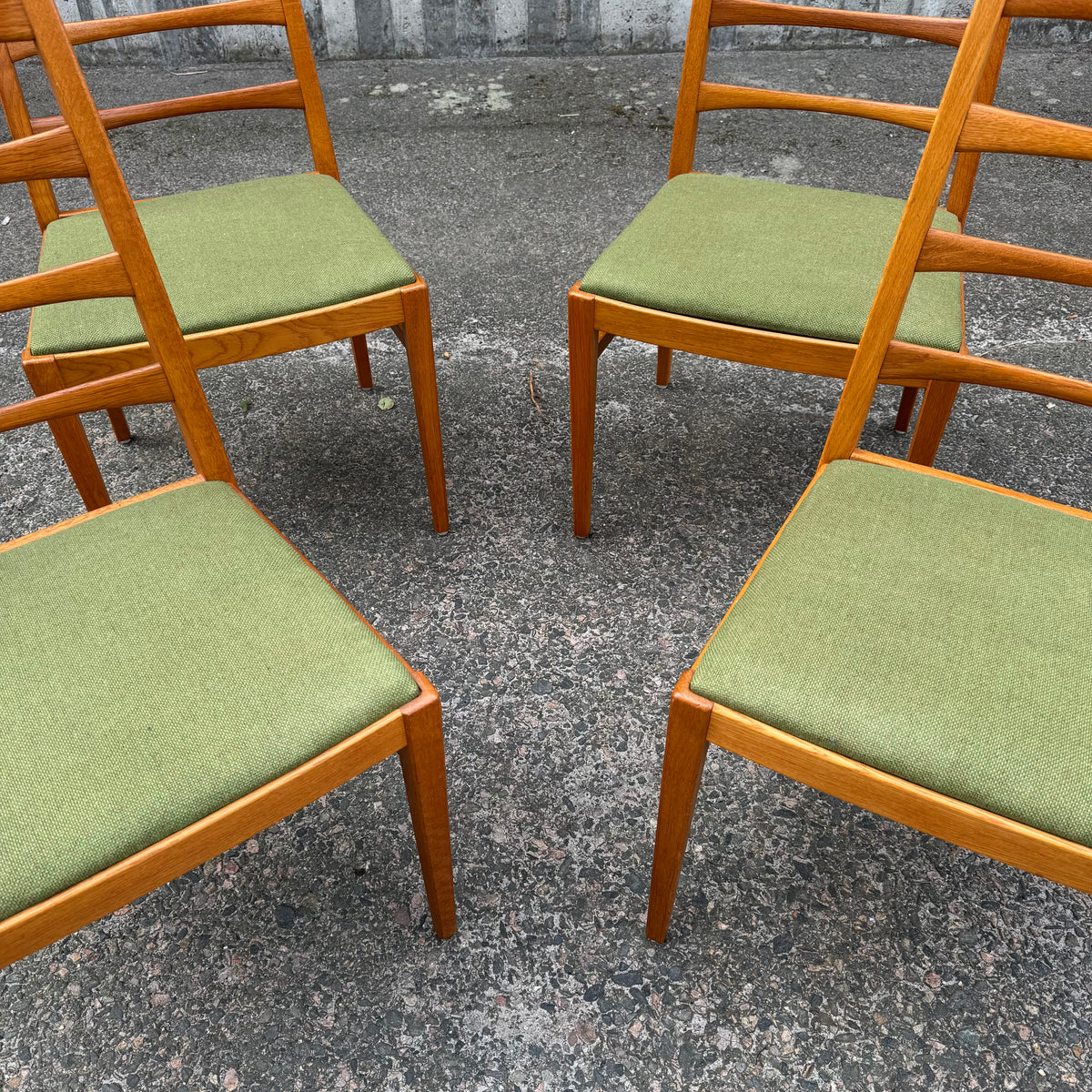 Set med 4st ”Reno” stolar av Bertil Fridhagen för Bodafors