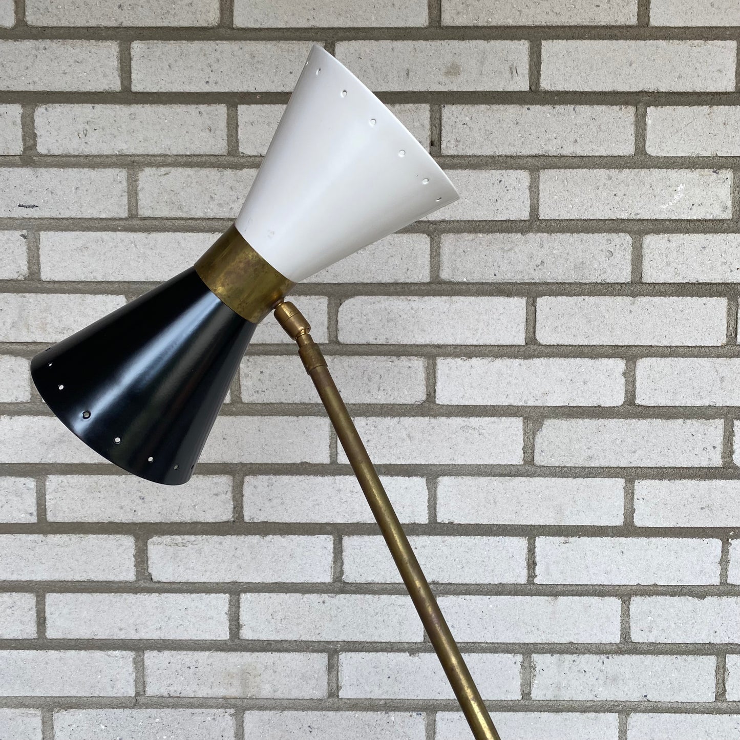 1960s floor lamp in Stilnovo style