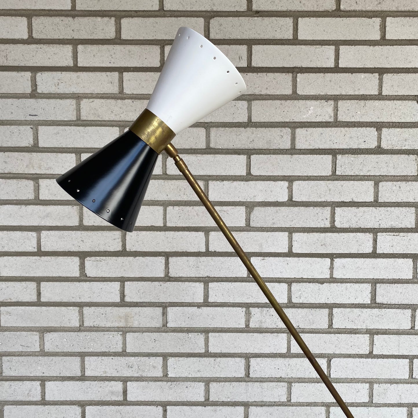 1960s floor lamp in Stilnovo style