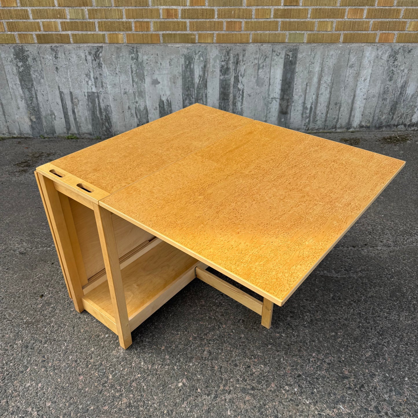 Klaffbord i björk