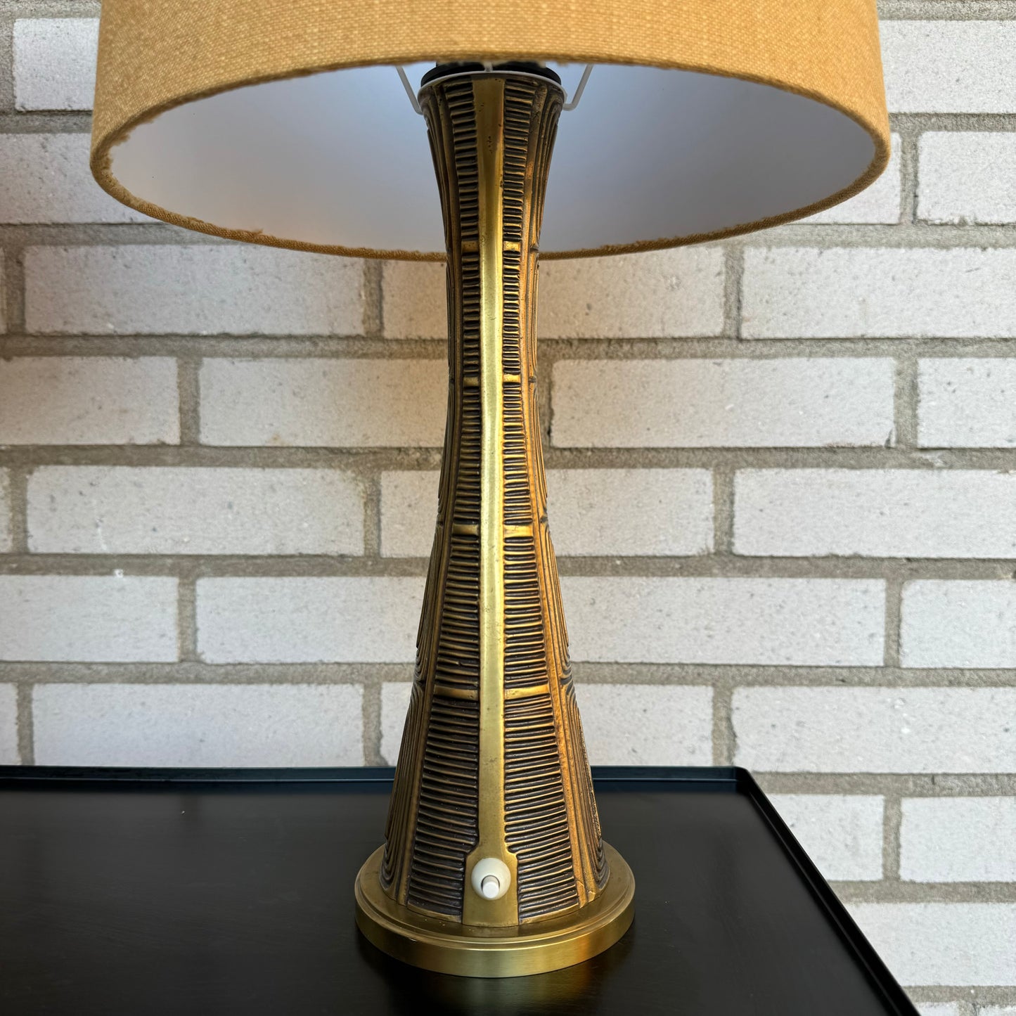 Pair of the table lamps by Sonja Katzin