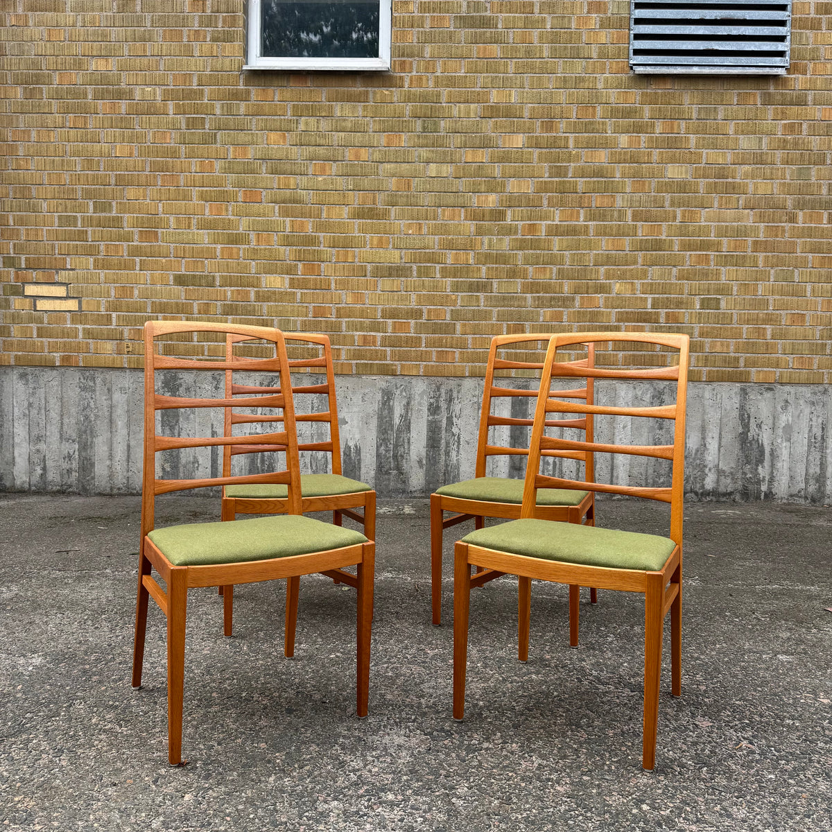 Set med 4st ”Reno” stolar av Bertil Fridhagen för Bodafors