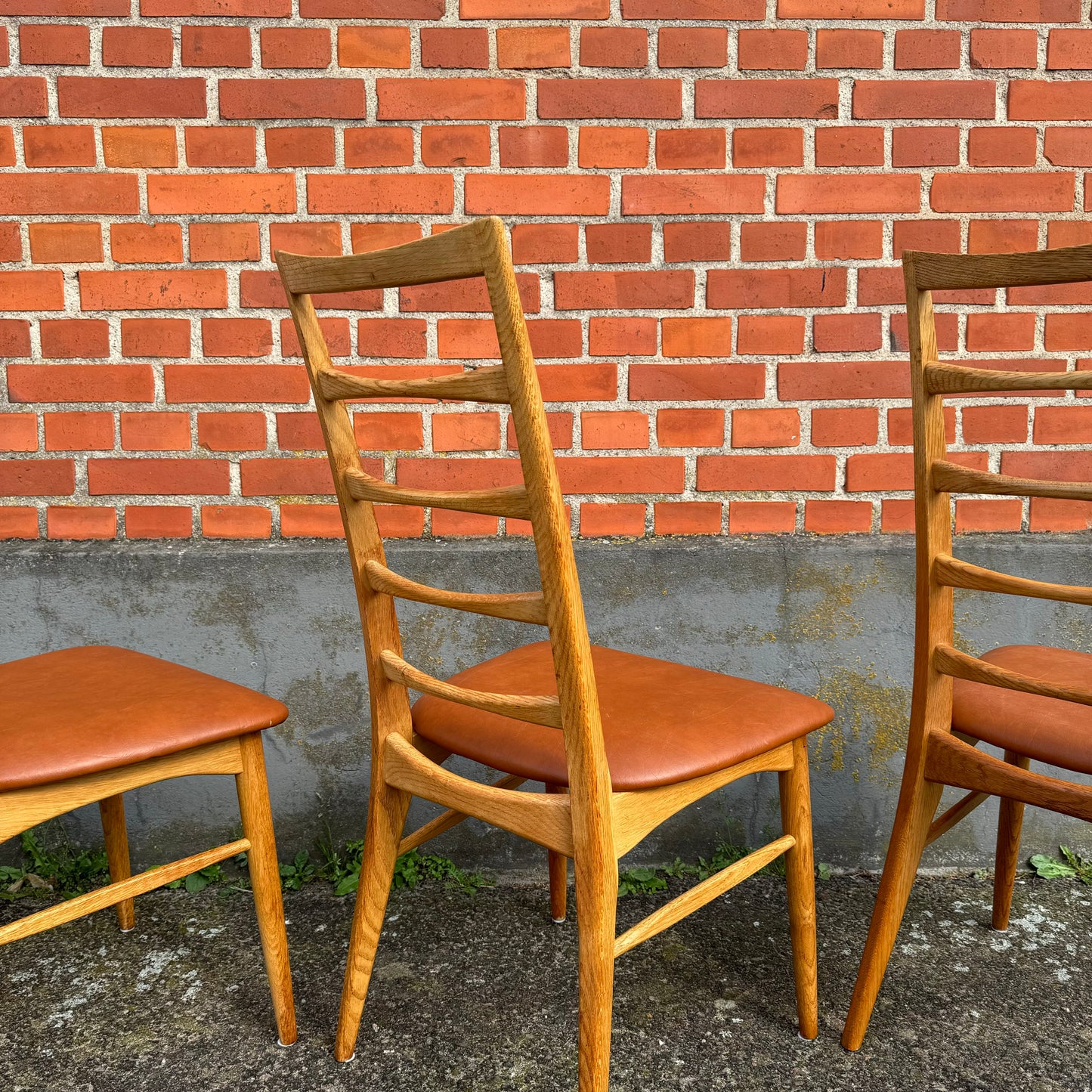 Set of dining chairs, modell ”Lis” by Niels Koefoed