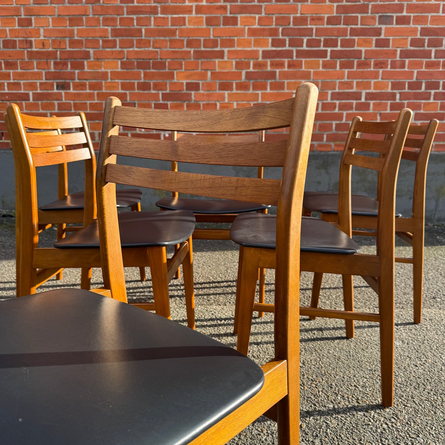 Set med 6st stolar från SAX Møbelfabrik