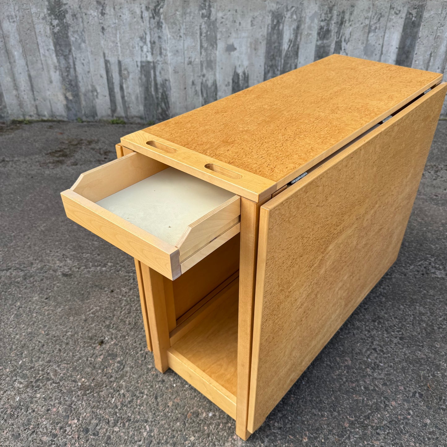 Klaffbord i björk