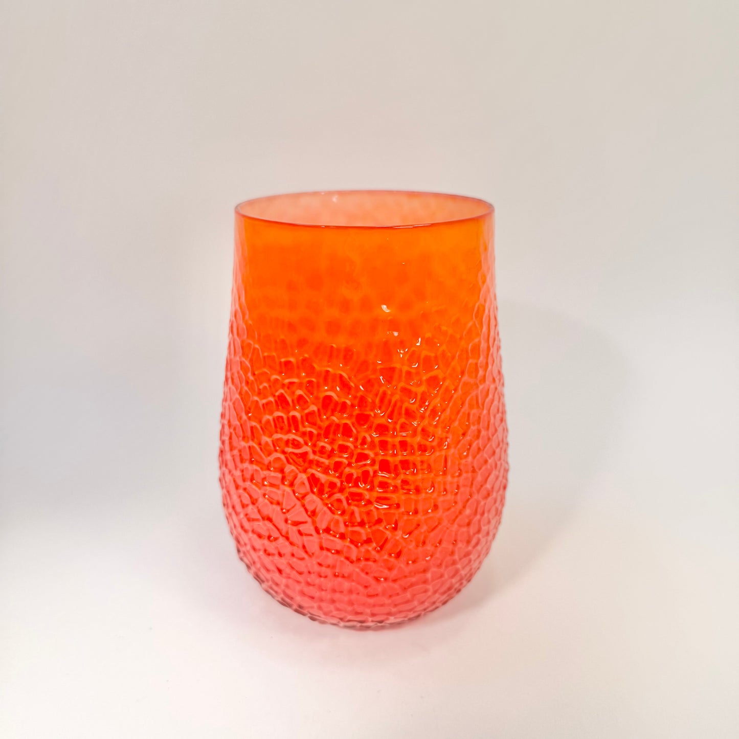 Orange vas från Elme glasbruk