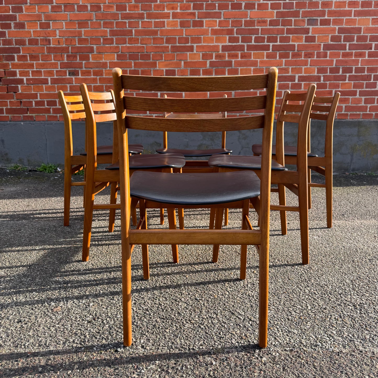 Set med 6st stolar från SAX Møbelfabrik