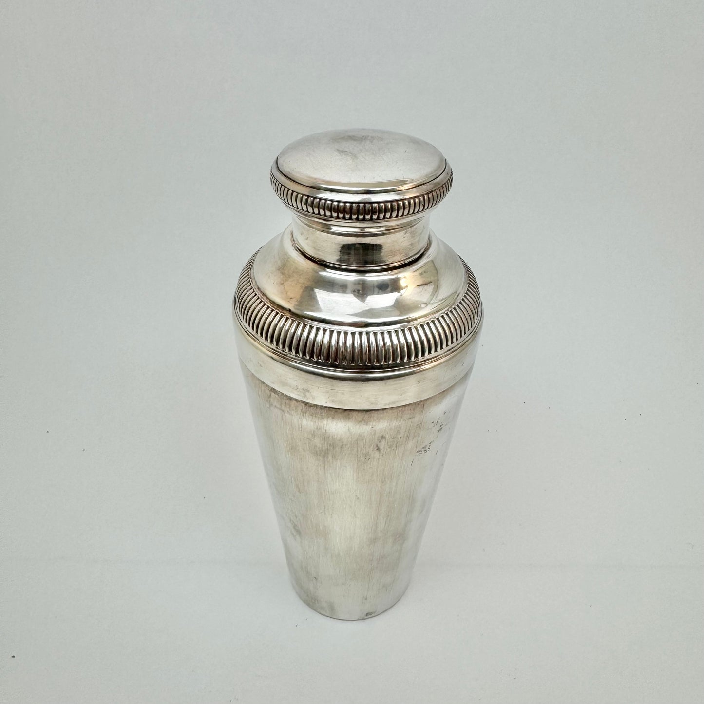 Fransk silverplatterad cocktailshaker